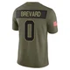 Youth Cole Brevard Kansas City Chiefs ＃0 Limited Olive 2025 Salute to Service Jersey