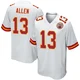Youth Cyrus Allen Kansas City Chiefs ＃13 Game White Jersey