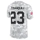 Youth Drue Tranquill Kansas City Chiefs ＃23 Limited Arctic Camo 2024 Salute to Service Jersey