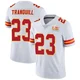 Youth Drue Tranquill Kansas City Chiefs ＃23 Limited White Vapor Untouchable Super Bowl LIX Jersey