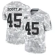 Youth Eric Scott Jr. Kansas City Chiefs ＃45 Limited Arctic Camo 2024 Salute to Service Jersey