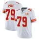 Youth Esa Pole Kansas City Chiefs ＃79 Limited White Vapor Untouchable Super Bowl LIX Jersey