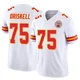 Youth Ethan Driskell Kansas City Chiefs ＃75 Limited White Vapor F.U.S.E. Jersey