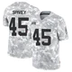 Youth Geor'Quarius Spivey Kansas City Chiefs ＃45 Limited Arctic Camo 2024 Salute to Service Jersey