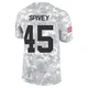 Youth Geor'Quarius Spivey Kansas City Chiefs ＃45 Limited Arctic Camo 2024 Salute to Service Jersey