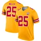 Youth Glendon Miller Kansas City Chiefs ＃25 Legend Gold Inverted Jersey