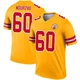 Youth Hunter Nourzad Kansas City Chiefs ＃60 Legend Gold Inverted Jersey