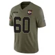 Youth Hunter Nourzad Kansas City Chiefs ＃60 Limited Olive 2025 Salute to Service Jersey