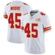 Youth Isaiah Moore Kansas City Chiefs ＃45 Limited White Vapor Untouchable Super Bowl LIX Jersey