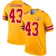 Youth Jack Cochrane Kansas City Chiefs ＃43 Legend Gold Inverted Jersey