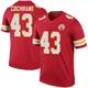Youth Jack Cochrane Kansas City Chiefs ＃43 Legend Red Color Rush Jersey
