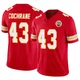 Youth Jack Cochrane Kansas City Chiefs ＃43 Limited Red Vapor F.U.S.E. Jersey