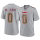 Youth Jacob De Jesus Kansas City Chiefs ＃0 Game Gray Atmosphere Fashion Jersey