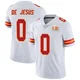 Youth Jacob De Jesus Kansas City Chiefs ＃0 Limited White Vapor Untouchable Super Bowl LIX Jersey