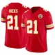 Youth Jaden Hicks Kansas City Chiefs ＃21 Limited Red Vapor F.U.S.E. Jersey