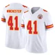 Youth James Winchester Kansas City Chiefs ＃41 Limited White Vapor F.U.S.E. Jersey
