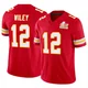 Youth Jared Wiley Kansas City Chiefs ＃12 Limited Red Vapor F.U.S.E. Super Bowl LIX Jersey