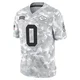 Youth Jason Taylor II Kansas City Chiefs ＃0 Limited Arctic Camo 2024 Salute to Service Jersey