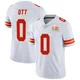 Youth Jaydn Ott Kansas City Chiefs ＃0 Limited White Vapor Untouchable Super Bowl LIX Jersey