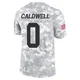 Youth Jeff Caldwell Kansas City Chiefs ＃0 Limited Arctic Camo 2024 Salute to Service Jersey