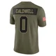 Youth Jeff Caldwell Kansas City Chiefs ＃0 Limited Olive 2025 Salute to Service Jersey