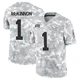 Youth Jerick McKinnon Kansas City Chiefs ＃1 Limited Arctic Camo 2024 Salute to Service Jersey