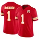 Youth Jerick McKinnon Kansas City Chiefs ＃1 Limited Red Vapor F.U.S.E. Jersey