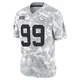 Youth Jerry Tillery Kansas City Chiefs ＃99 Limited Arctic Camo 2024 Salute to Service Jersey