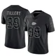 Youth Jerry Tillery Kansas City Chiefs ＃99 Limited Black Reflective Jersey