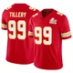 Youth Jerry Tillery Kansas City Chiefs ＃99 Limited Red Vapor F.U.S.E. Super Bowl LIX Jersey