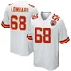 Youth Joey Lombard Kansas City Chiefs ＃68 Game White Jersey