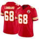 Youth Joey Lombard Kansas City Chiefs ＃68 Limited Red Vapor F.U.S.E. Jersey