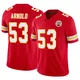 Youth Kam Arnold Kansas City Chiefs ＃53 Limited Red Vapor F.U.S.E. Jersey