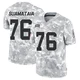Youth Kingsley Suamataia Kansas City Chiefs ＃76 Limited Arctic Camo 2024 Salute to Service Jersey