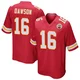 Youth Len Dawson Kansas City Chiefs ＃16 Game Red Team Color Jersey