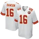 Youth Len Dawson Kansas City Chiefs ＃16 Game White Jersey
