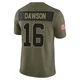 Youth Len Dawson Kansas City Chiefs ＃16 Limited Olive 2025 Salute to Service Jersey