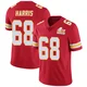 Youth Marcus Harris Kansas City Chiefs ＃68 Limited Red Team Color Vapor Untouchable Super Bowl LIX Jersey