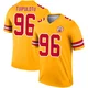 Youth Marlon Tuipulotu Kansas City Chiefs ＃96 Legend Gold Inverted Jersey