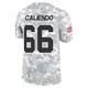 Youth Mike Caliendo Kansas City Chiefs ＃66 Limited Arctic Camo 2024 Salute to Service Jersey