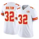 Youth Nick Bolton Kansas City Chiefs ＃32 Limited White Vapor F.U.S.E. Super Bowl LIX Jersey