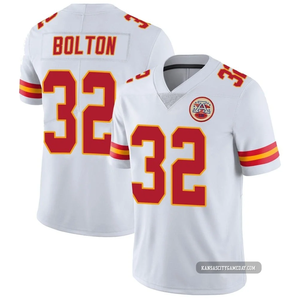Youth Nick Bolton Kansas City Chiefs ＃32 Limited White Vapor Untouchable Jersey