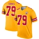 Youth Nick Torres Kansas City Chiefs ＃79 Legend Gold Inverted Jersey