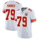 Youth Nick Torres Kansas City Chiefs ＃79 Limited White Vapor Untouchable Jersey