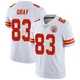 Youth Noah Gray Kansas City Chiefs ＃83 Limited White Vapor Untouchable Jersey
