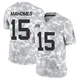Youth Patrick Mahomes Kansas City Chiefs ＃15 Limited Arctic Camo 2024 Salute to Service Jersey
