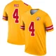 Youth Rashee Rice Kansas City Chiefs ＃4 Legend Gold Inverted Jersey