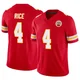 Youth Rashee Rice Kansas City Chiefs ＃4 Limited Red Vapor F.U.S.E. Jersey