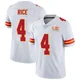 Youth Rashee Rice Kansas City Chiefs ＃4 Limited White Vapor Untouchable Super Bowl LIX Jersey