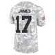 Youth Richie James Kansas City Chiefs ＃17 Limited Arctic Camo 2024 Salute to Service Jersey